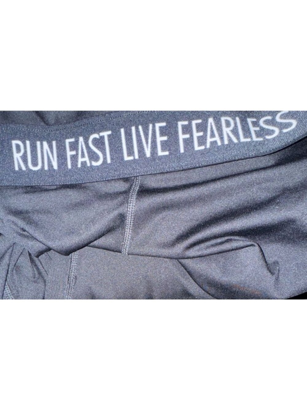 Nike Dri-Fit Black Activewear Leggings L Polyester/Spandex Mesh Panels Womens - Picture 3 of 12